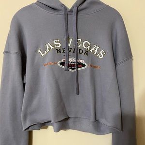 Cropped Las Vegas Hoodie